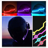HelmetGlow®- Luces led para casco moto 2X1
