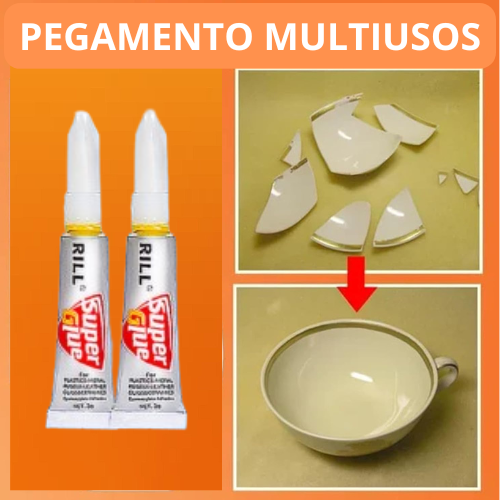 Super Glue™ Superpegamento de alta resistencia multisusos||8 Piezas