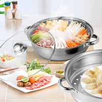 SteamPro™ Olla vaporera de dos niveles
