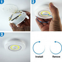 Set de 3 Luces Led EcoLight™ inalámbricas