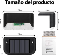 Lumlight™ 4 Luces led solares para exterior (Pack 4 unidades)