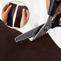 ZigZart™ Tijeras de corte y confección de telas con borde