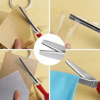 ZigZart™ Tijeras de corte y confección de telas con borde