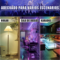 Lumina® lampara con audio Bluetooth y Luz RGB