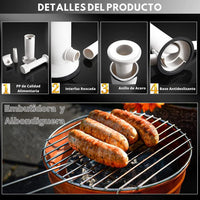 Albony® Maquina de embutidos||Prepara albóndigas, chorizo, salchichas y más