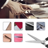 ZigZart™ Tijeras de corte y confección de telas con borde