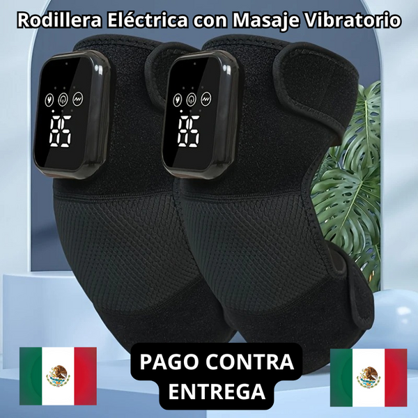 Thermo Flex Pro® Rodillera Eléctrica con Masaje Vibratorio 50% DE DESCUENTO
