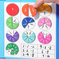 Fraction Game™ Rompecabezas magnético educativo de fracciones