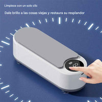 LuxeWave™ Limpiador ultrasónico, devuélvele el brillo a tus joyas en solo minutos