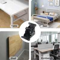 StayTight™ Soportes de patas de mesa plegables de alta resistencia con bisagras autobolcantes 50% DE DESCUENTO