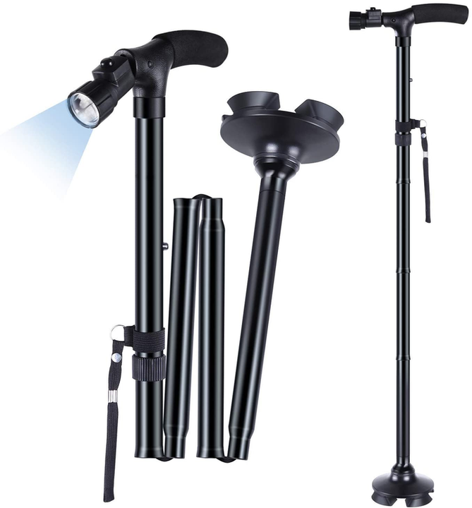 Magic Cane™ Bastón plegable con luz led