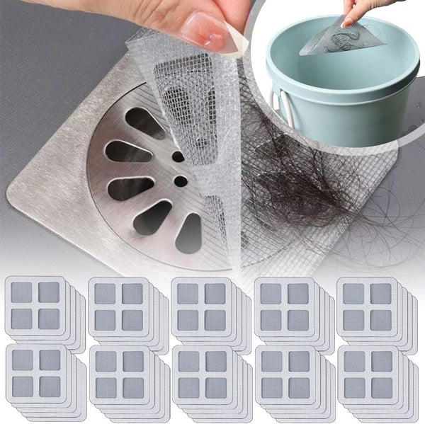 Pegatinas atrapapelos para drenaje (Kit 55 pzas)