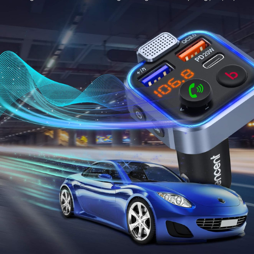 Lencent™ Transmisor Bluetooth para auto