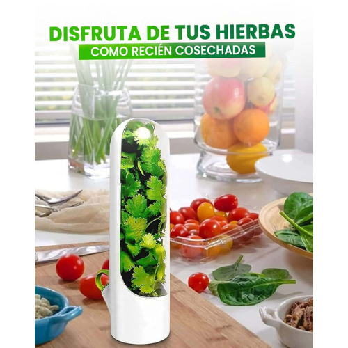 FreshVault™ Contenedor para conservar hierbas||Premium
