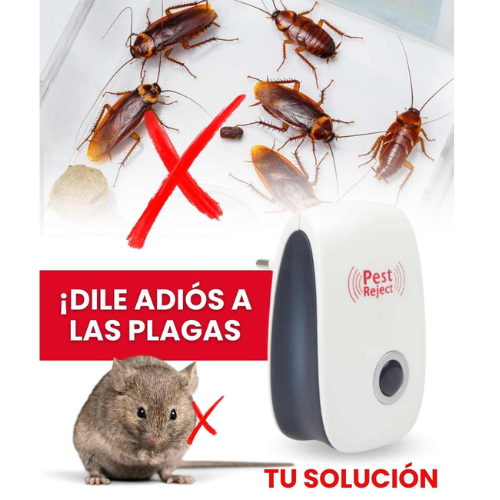 Riddex® Repelente ultrasónico de plagas ||Tecnología Alemana