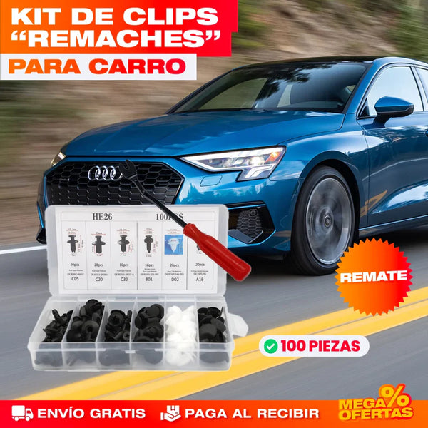 Fixer™ Kit de remaches para carro||100 pzas