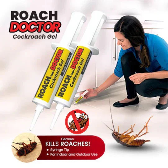 Roach™ PROMO 2 pzas Gel antiplaga para cucarachas || Producto Aleman