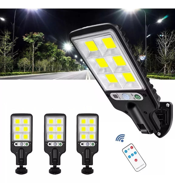 Powlight™ Lampara solar con control remoto y sensor de movimiento