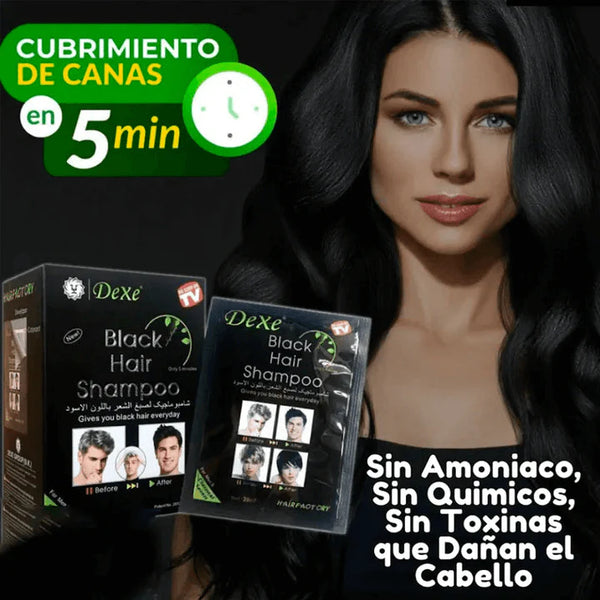 Dexe™ Shampoo Cubre Canas 10X|| Caja con 10 sobres