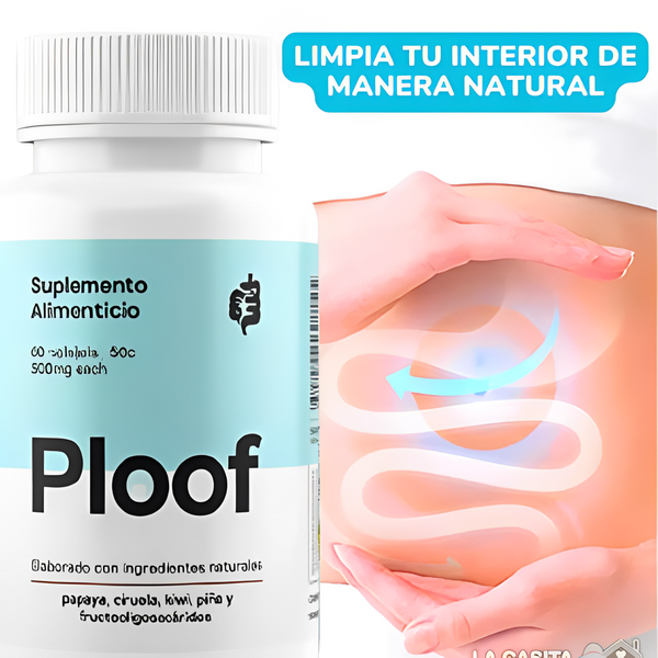 Ploof™ Suplemento (capsulas)  para combatir estreñimiento