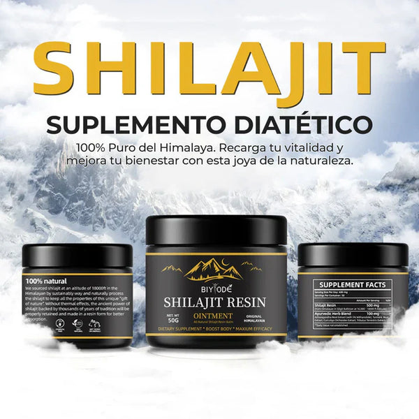 Shilajit™ Fuente de Energía Vital del Himalaya