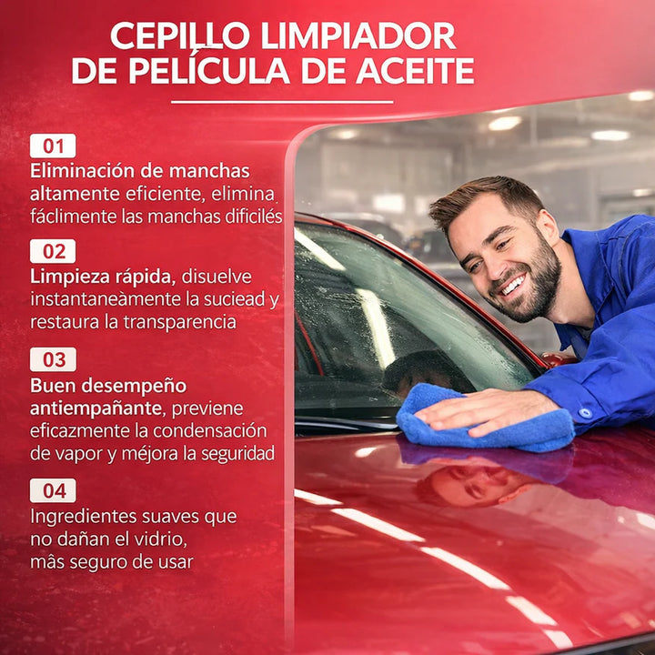 Cleaning Brush™-Limpiador Antiempañante para Vidrios 2x1