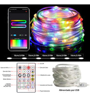 Luces LED Smart™- Guirnalda de luces led de 10 mts