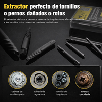 TorqueX™-Extractor De Tornillos