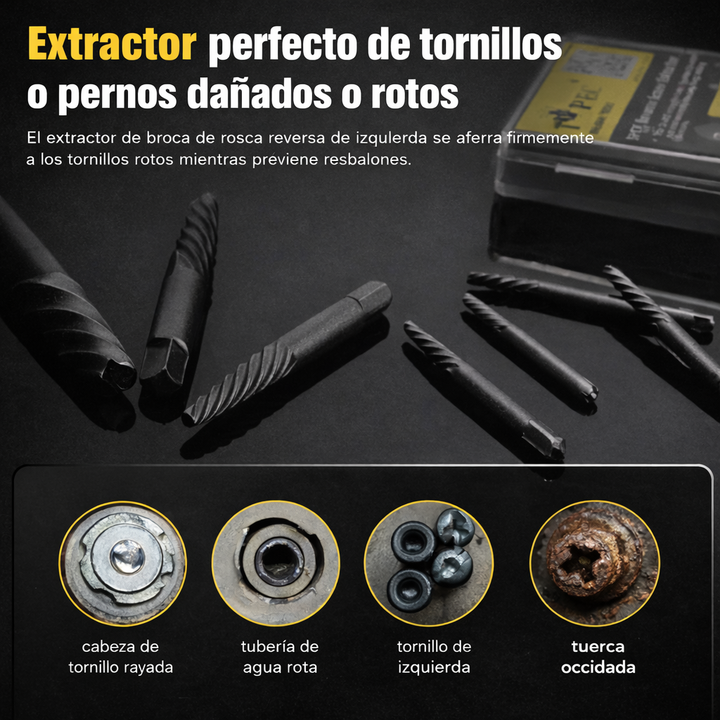TorqueX™-Extractor De Tornillos