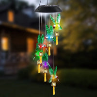 🌈 Colibríes de Luz Solar Serenity™ - Decora de día y brilla de noche con energía solar