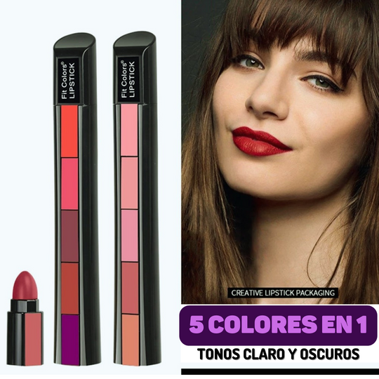 Lipstick™ Labial 5 en 1