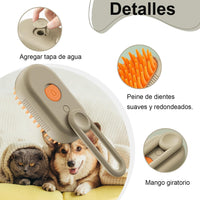 Petflow™ - Cepillo de vapor para mascotas 3 en 1||🔥Oferta 2x1🔥