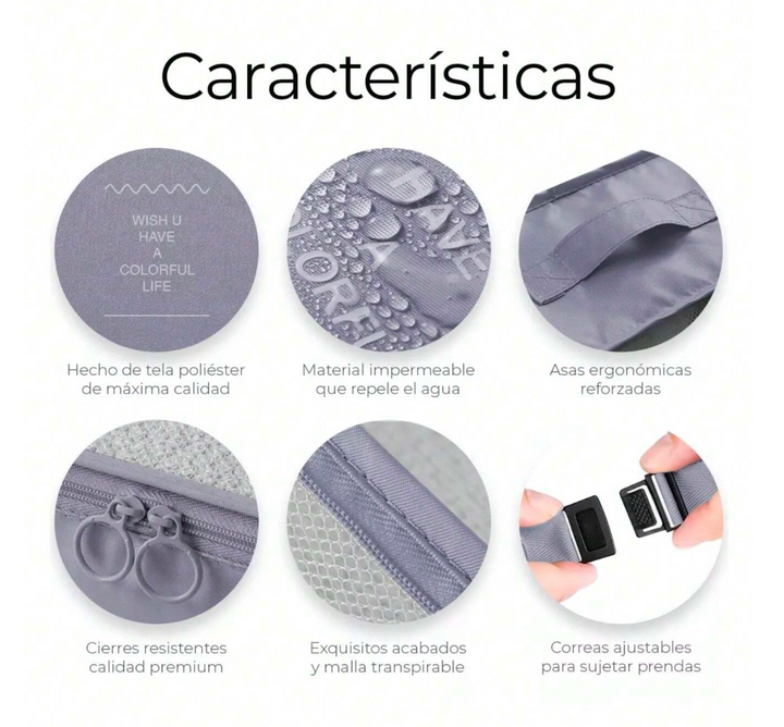 Reinza™ Kit de 8 organizadores de viaje||Oferta de Liquidación🔥