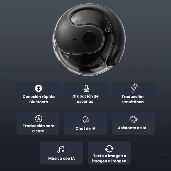 VOXEE IA™ | Audífonos con traducción instantánea en tiempo real