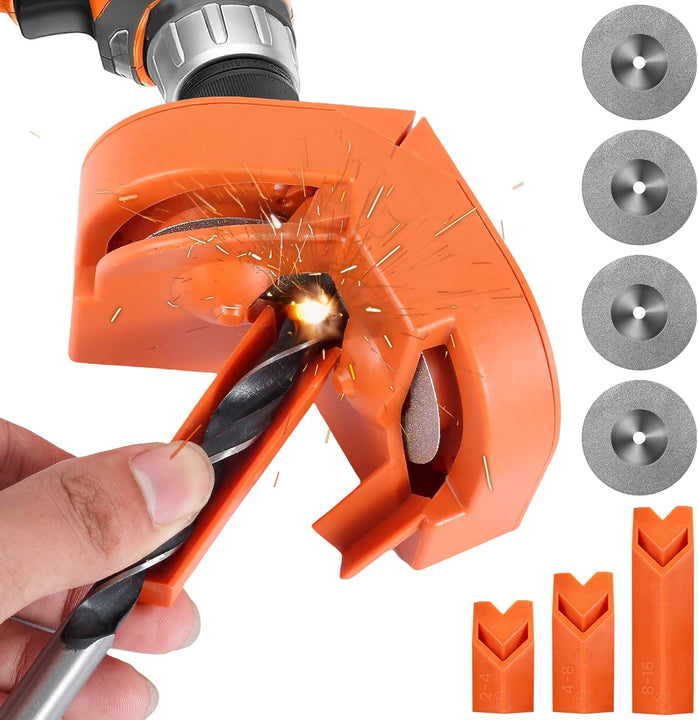 DrillSharp™ Afilador de Brocas Pro – Compacto, Preciso y Potente
