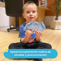 Kiddo Space™ Juego de tarjetas parlantes