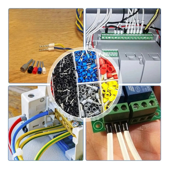 FixPro 1200™ Alicate de crimpado de cables autoajustables || Con 1200 terminales