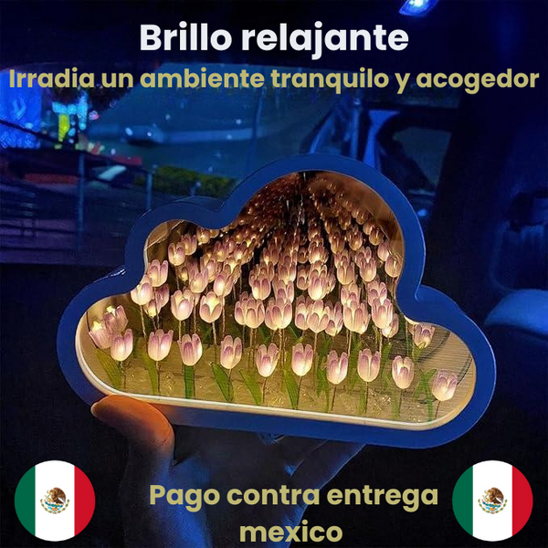 TULIPAN® LAMPARA EN FORMA DE NUBE 50% DESCUENTO