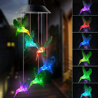 🌈 Colibríes de Luz Solar Serenity™ - Decora de día y brilla de noche con energía solar