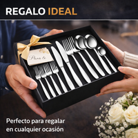 Orvéa™ Set de cubiertos premium elegantes||24 piezas