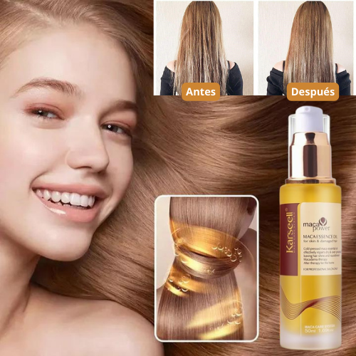 Karsheell® Aceite de argán para cabello seco y dañado