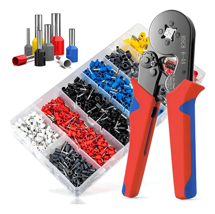 FixPro 1200™ Alicate de crimpado de cables autoajustables || Con 1200 terminales