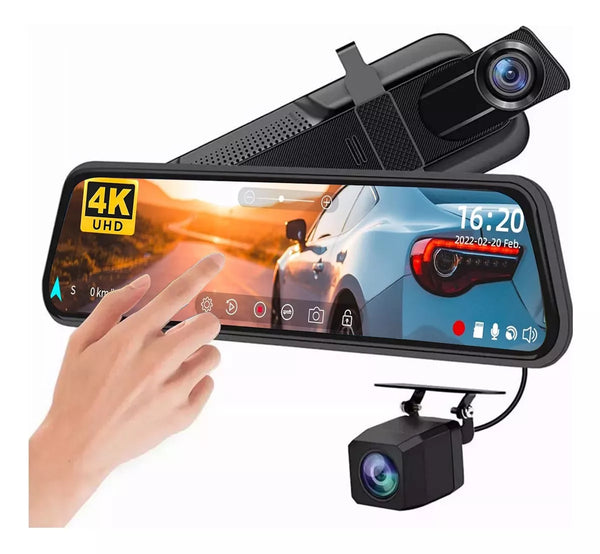 Mirrorcam™ Espejo Retrovisor con doble cámara