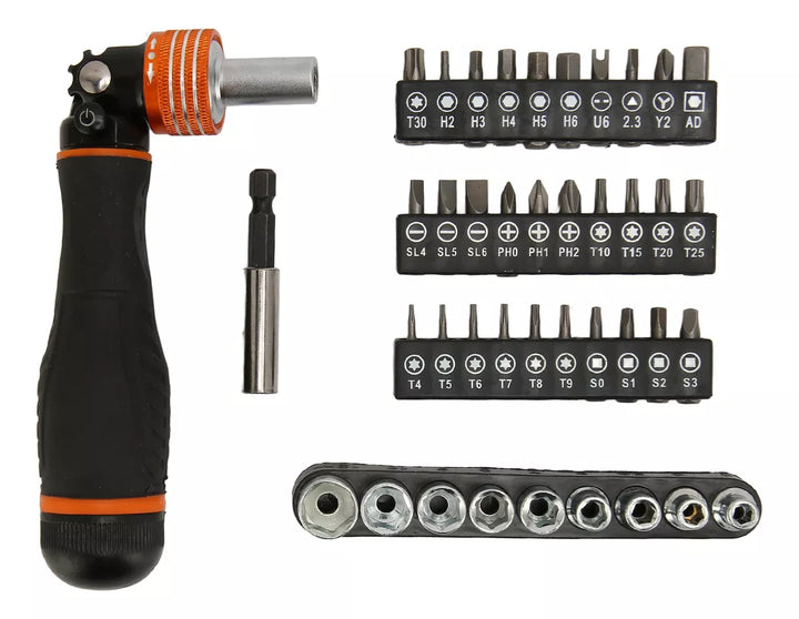 Sank™ Desarmador con 35 cabezales