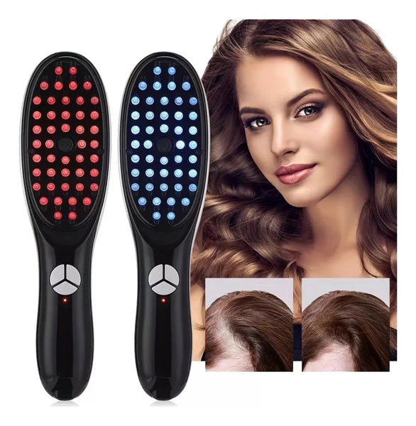 Lovvia® Cepillo de restauración capilar con luz Ionica