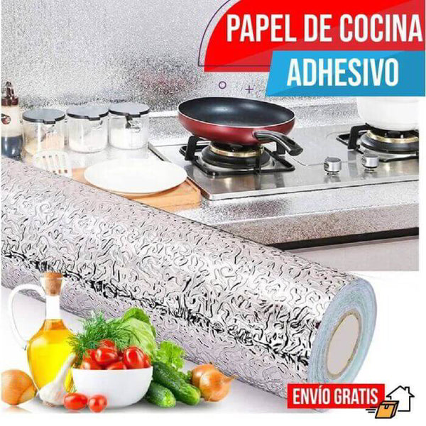 Lamix™ Papel adhesivo de aluminio antigrasa||🔥2X1🔥
