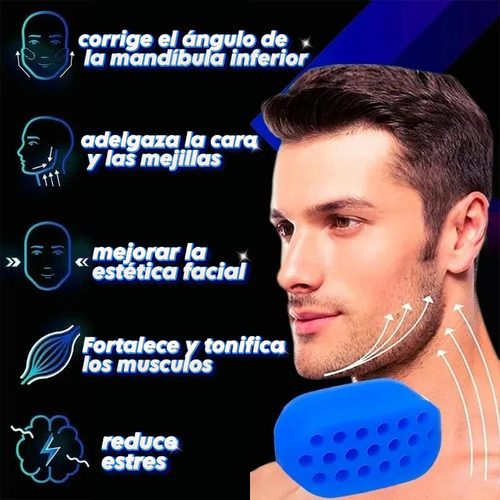 Maxiplus® Ejercitador de mandíbula marcada||3 Pzas + 3 de regalo.🎁