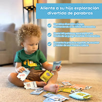 Kiddo Space™ Juego de tarjetas parlantes