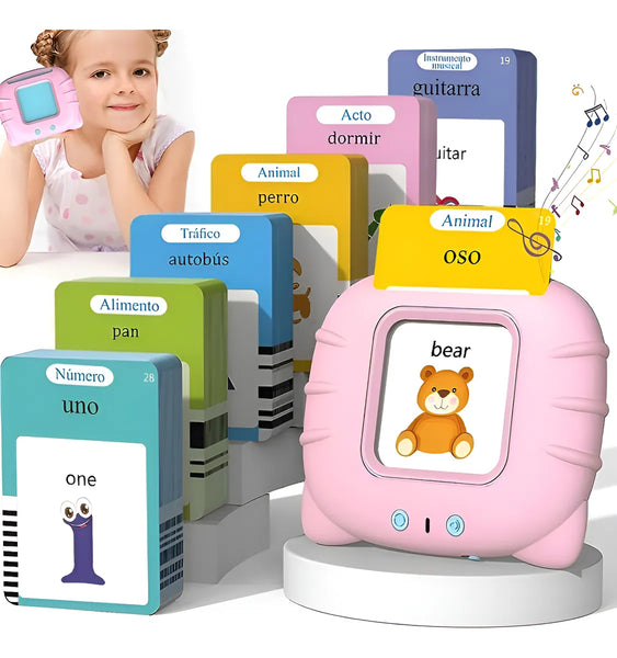 Kiddo Space™ Juego de tarjetas parlantes