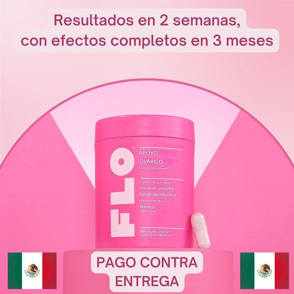 Flo PMS® Vitaminas de apoyo natural para tu bienestar femenino